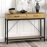 Light Wood Console Tables You'll Love | Wayfair